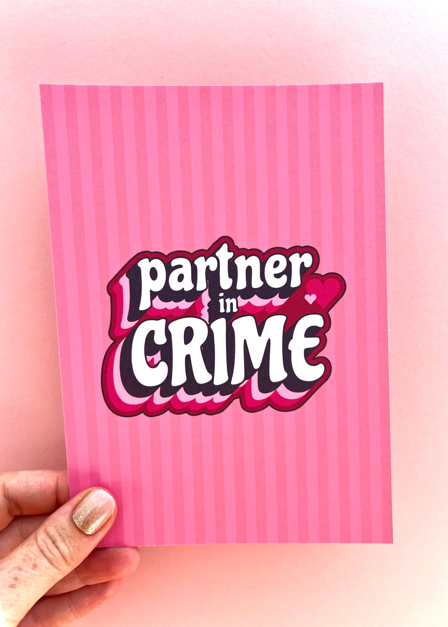 Partner In Crime Print
