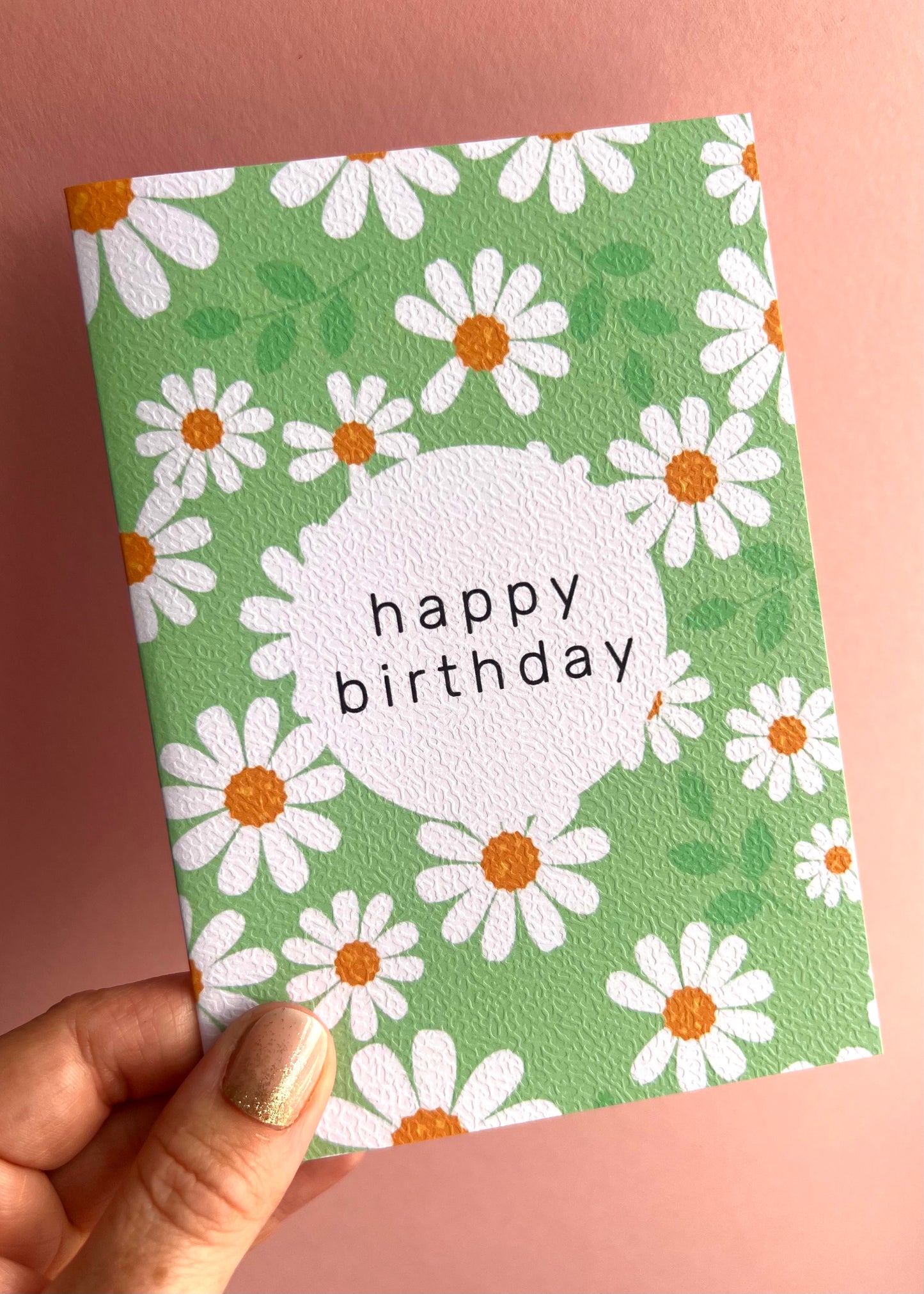 Daisy Birthday Card