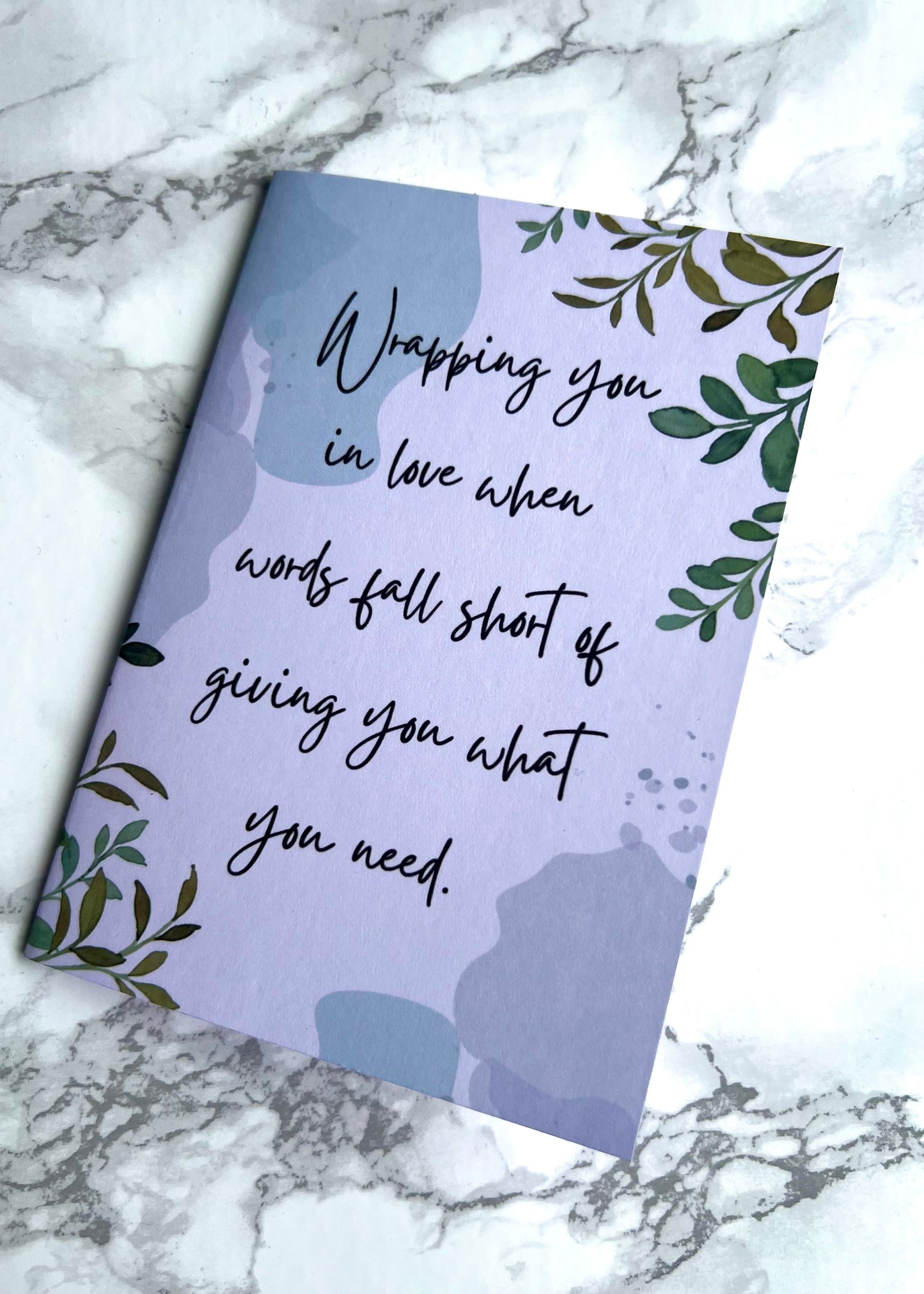 Wrapping You In Love Greetings Card