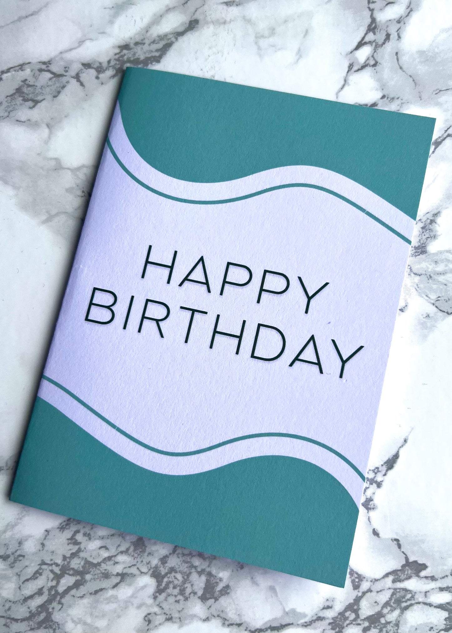 Wave Birthday Card