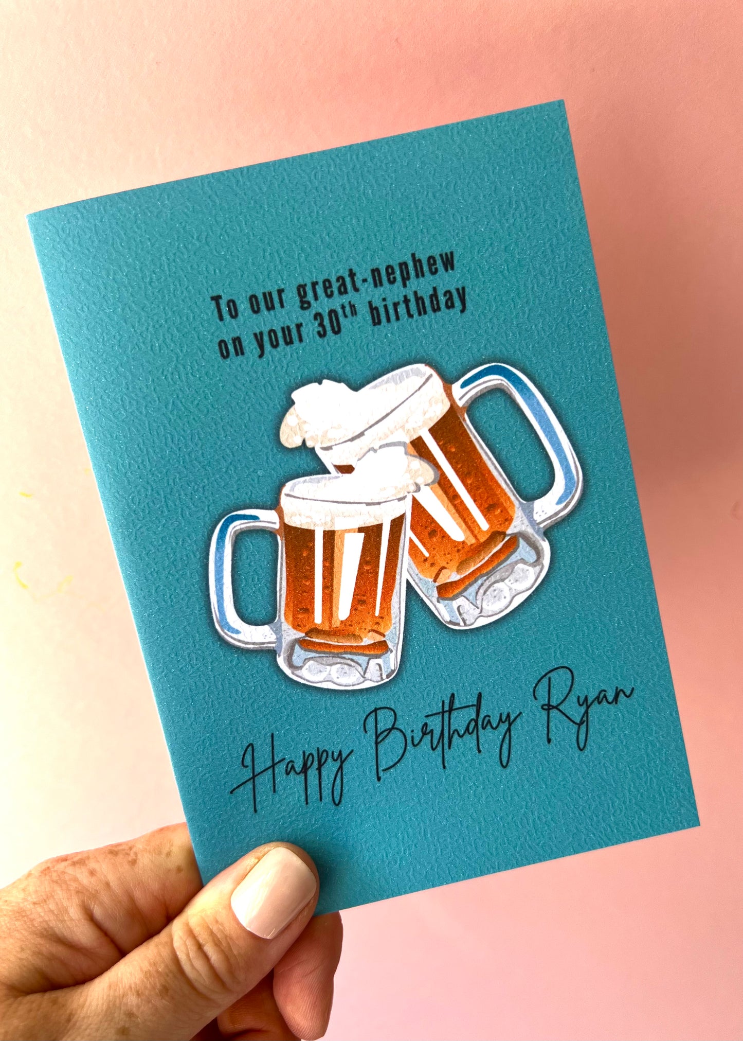 Custom Greetings Card