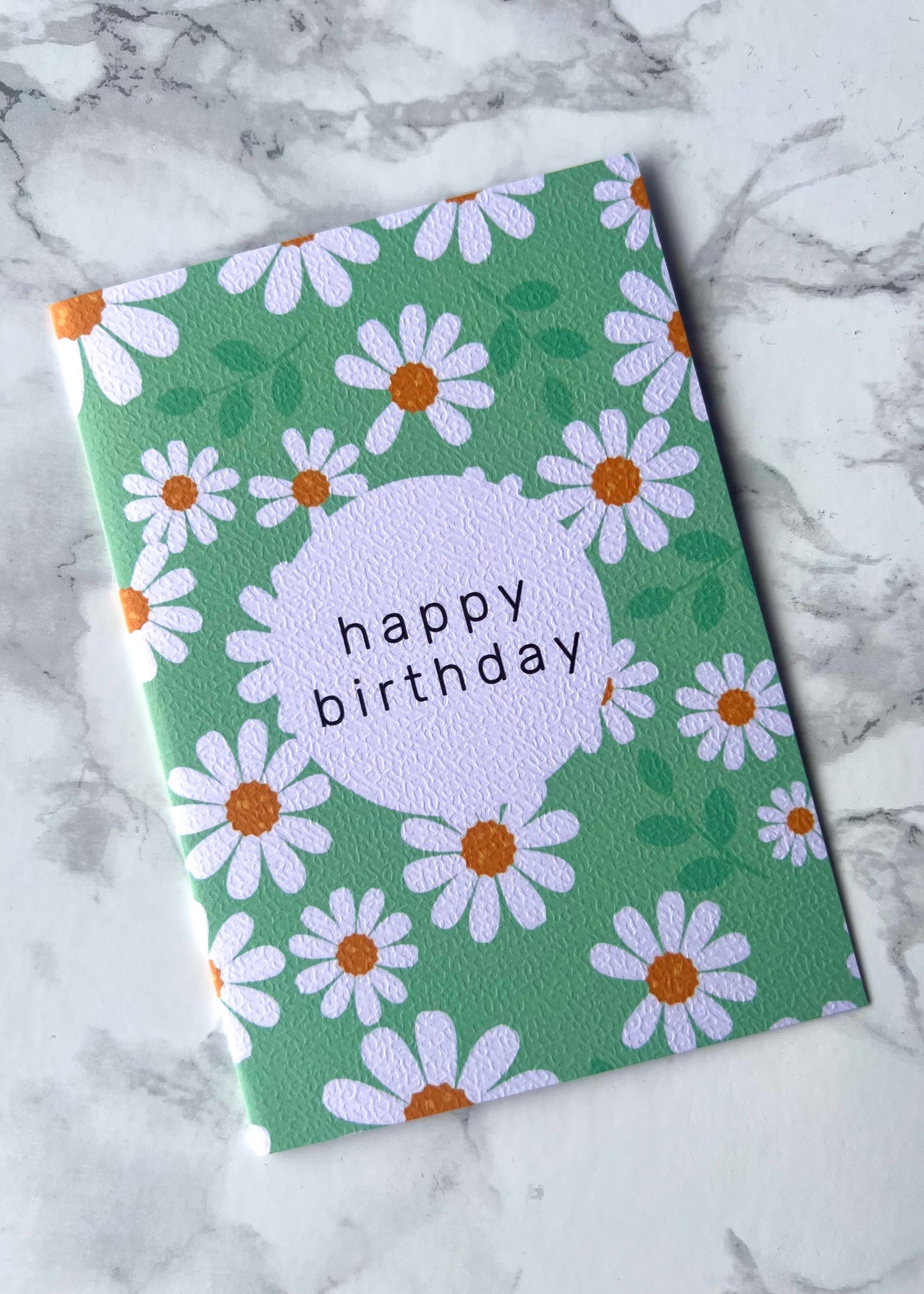Daisy Birthday Card