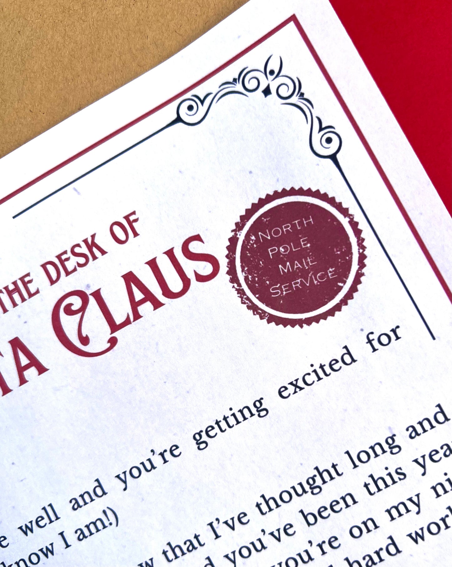 Personalised Santa Letter
