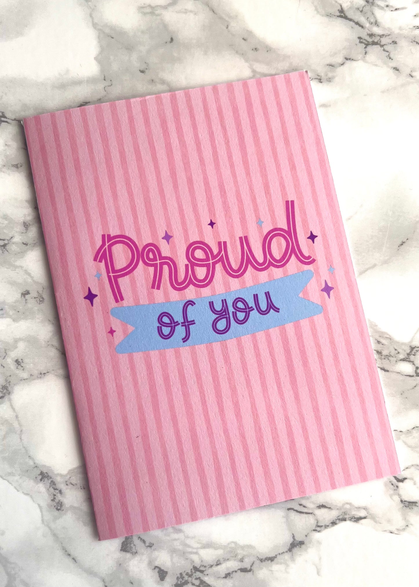 Proud of You Greetings Card