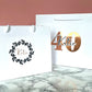 Wreath Personalised White Gift Bag