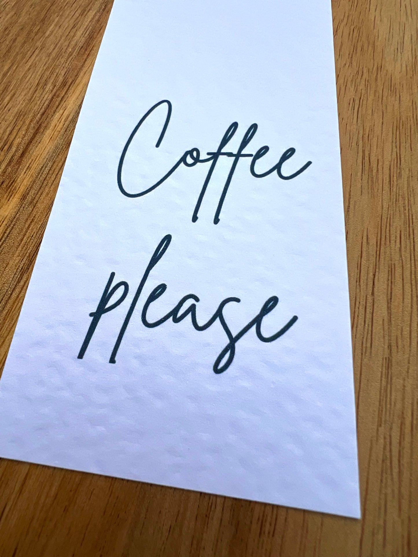 Coffee Please Bookmark