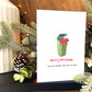 Bin Day Christmas Card