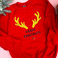 Personalised Reindeer Kids Sweatshirt