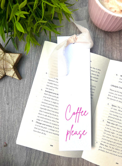 Coffee Please Bookmark