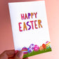 Eggs In The Grass Easter Greetings Card
