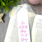 Stop Talking Bookmark