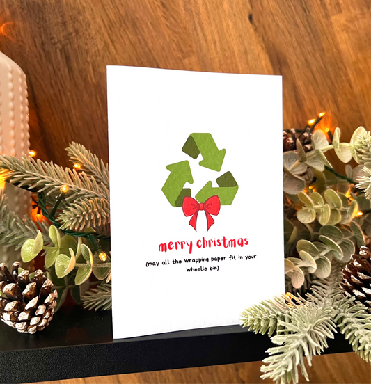 Recycling Christmas Card