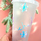 Personalised White Snowflake Cold Cup