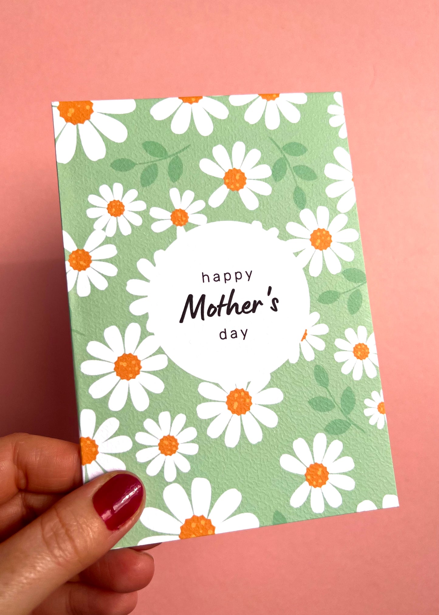 Mother’s Day Daisy Greetings Card