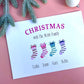 Personalised Family Stockings Print