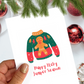 Itchy Jumper Christmas Card