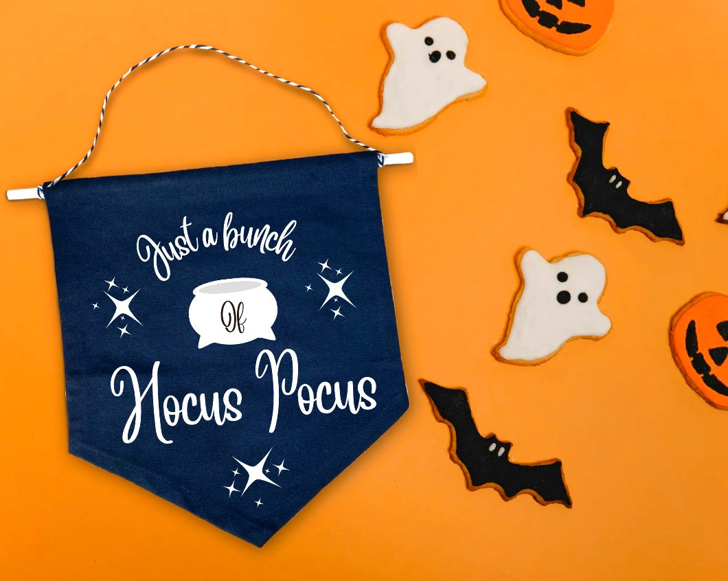 Hocus Pocus Canvas Hanging Banner