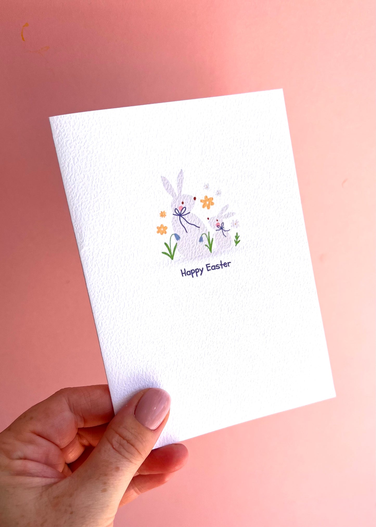 Easter Bunny Greetings Card