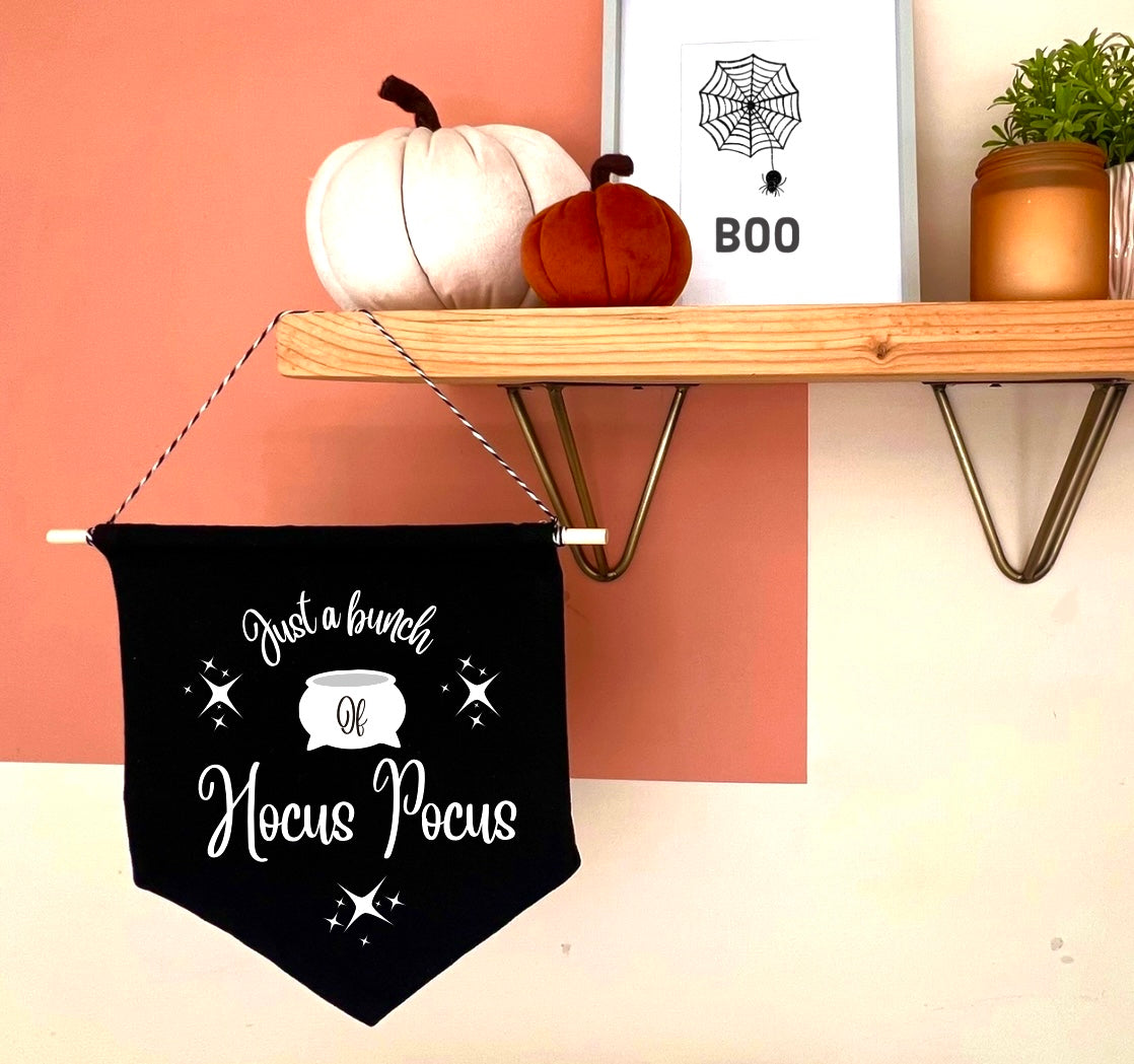 Hocus Pocus Canvas Hanging Banner