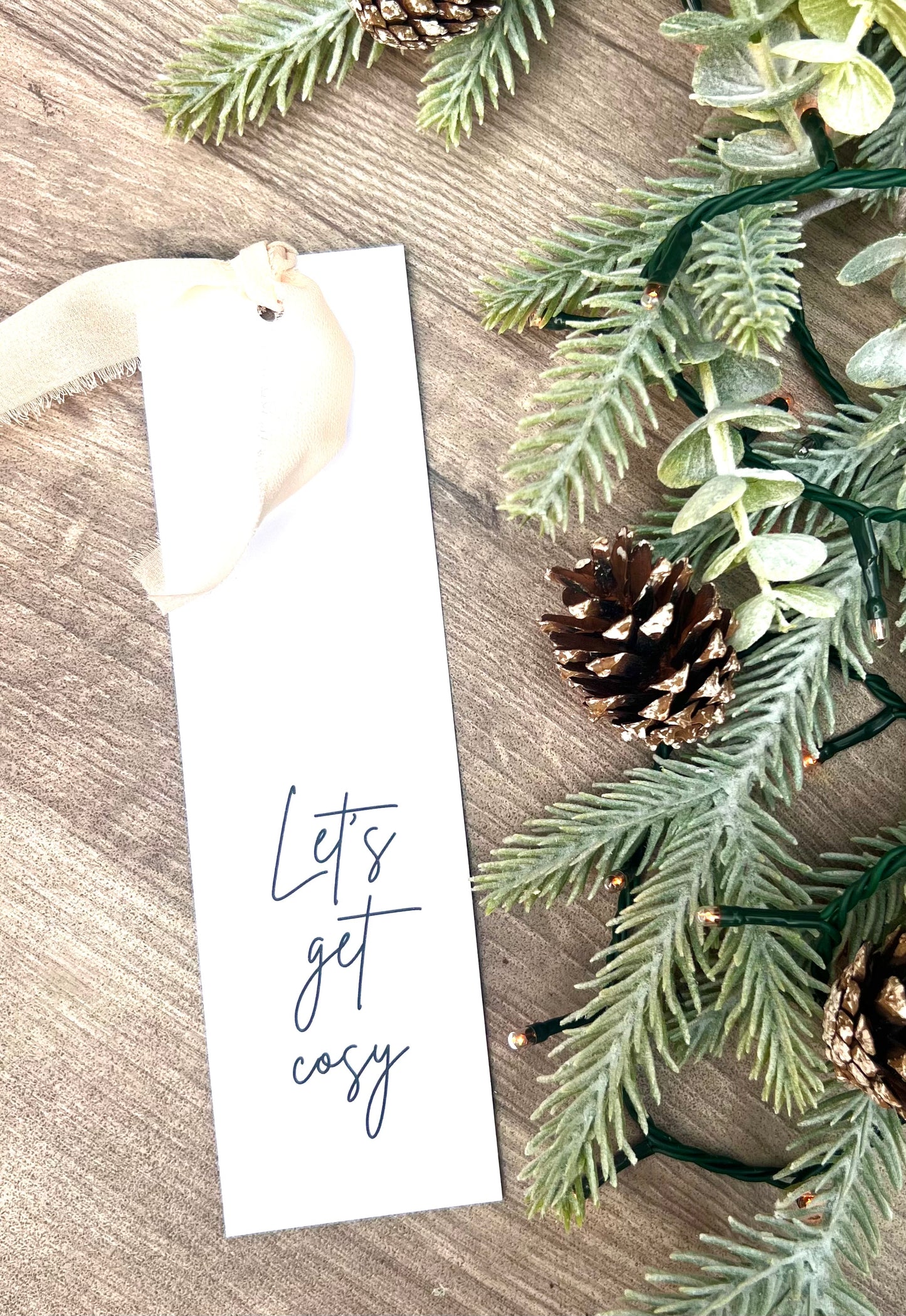 Let’s Get Cosy Bookmark