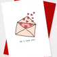 Valentines Mail Greetings Card