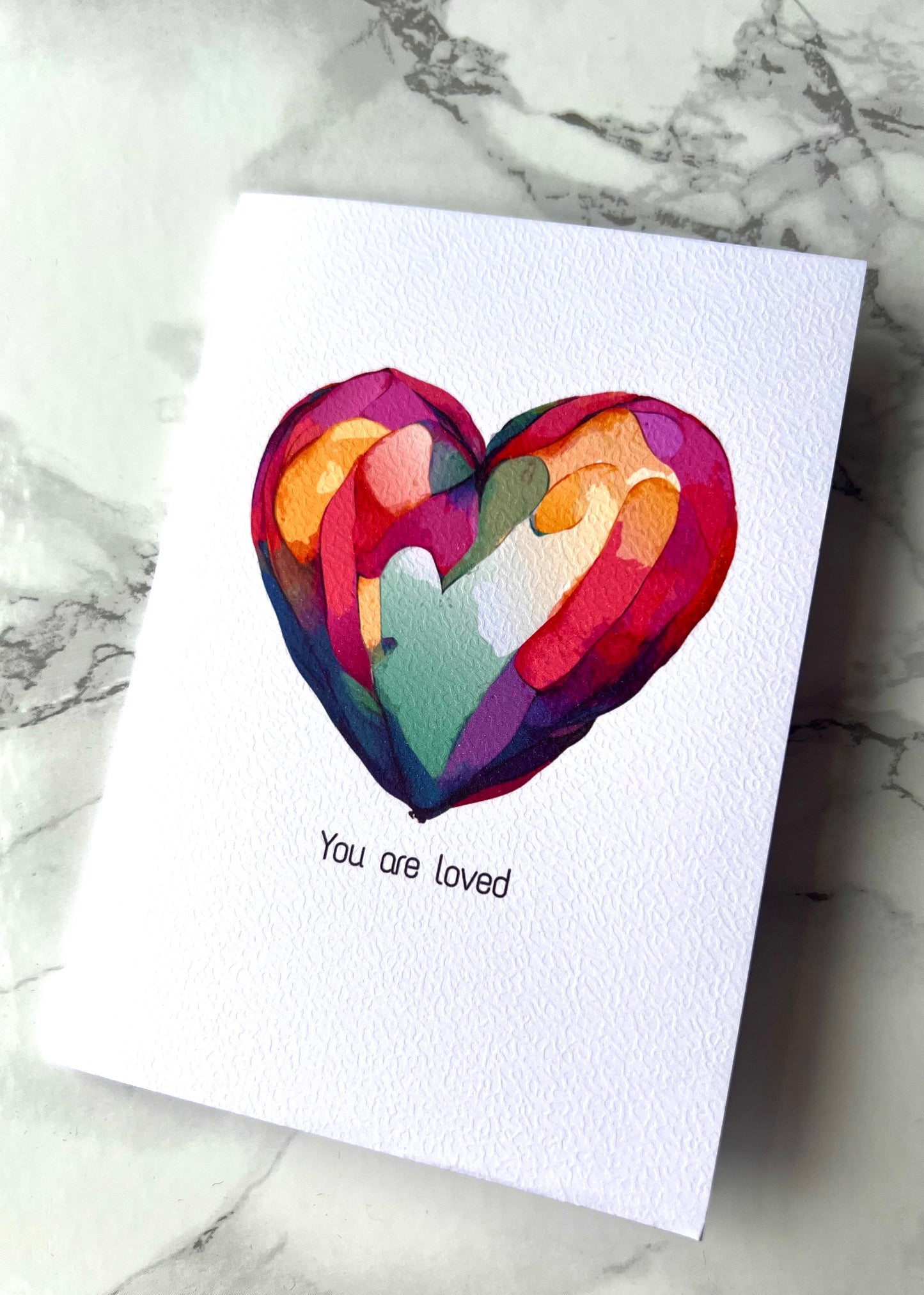 You Are Loved Greetings Card