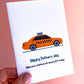 Taxi Father’s Day Card