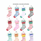 Personalised Family Stockings Print