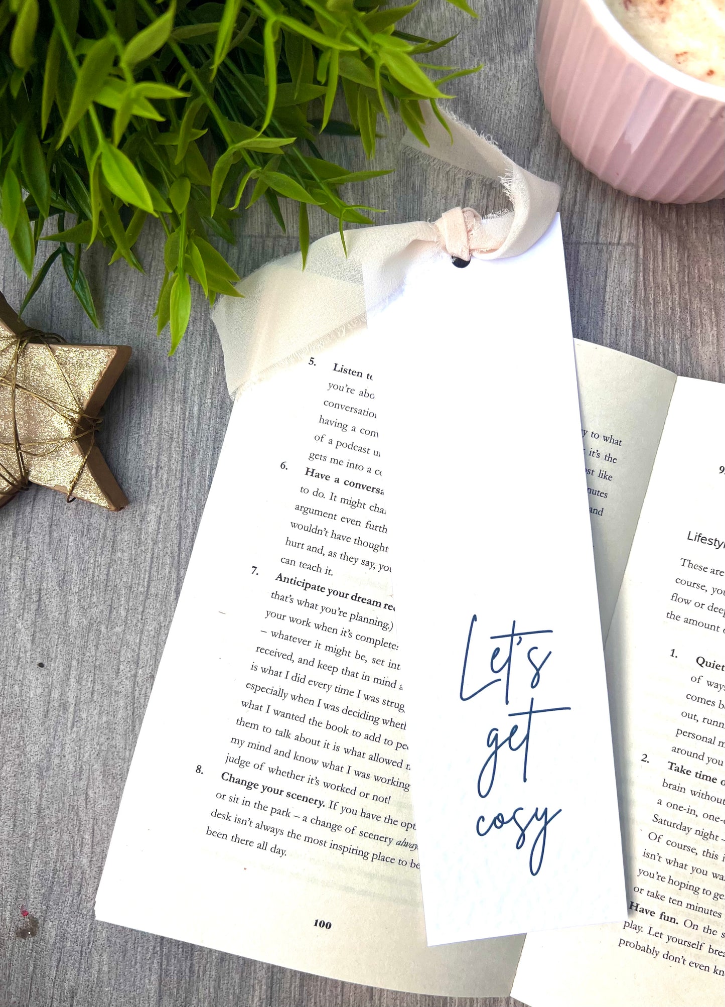 Let’s Get Cosy Bookmark