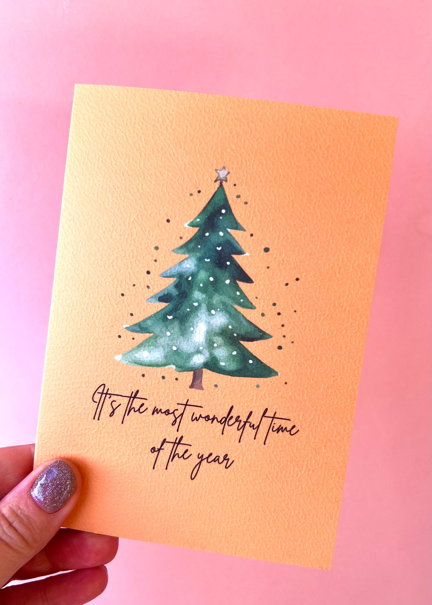 Wonderful Time Christmas Card