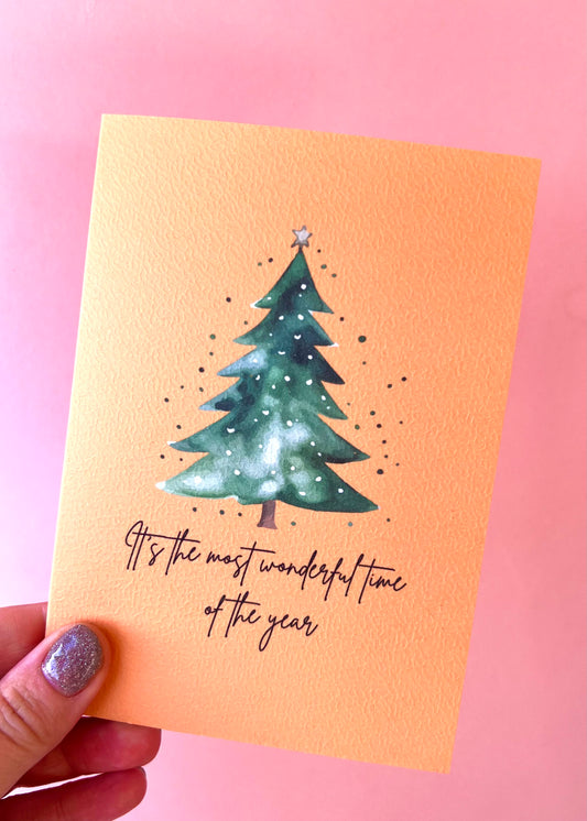 Wonderful Time Christmas Card