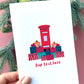 Personalised Postbox Christmas Card