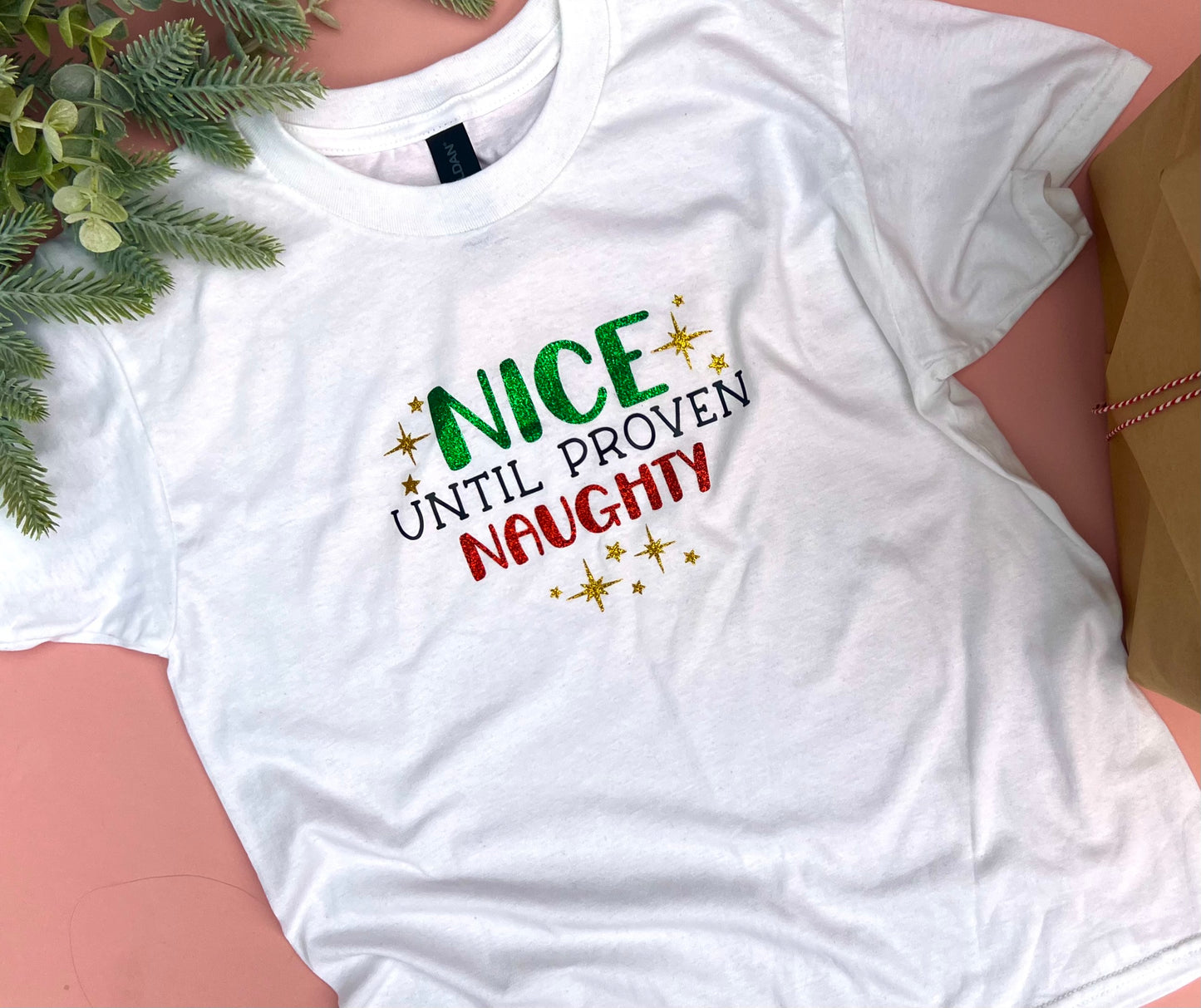 Nice Until Kids Christmas T-Shirt