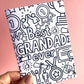 Colour Me Best Grandad Ever Card