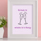 Fizzy Drink Print