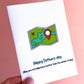 Satnav Father’s Day Card