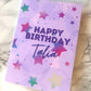 Birthday Stars Greetings Card