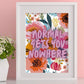 Normal Gets You Nowhere Print