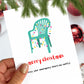 Emergency Chairs Christmas Card