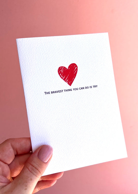 The Bravest Greetings Card