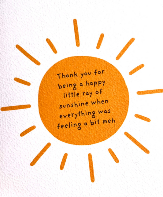 Sunshine Greetings Card