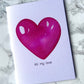All My Love Heart Greetings Card