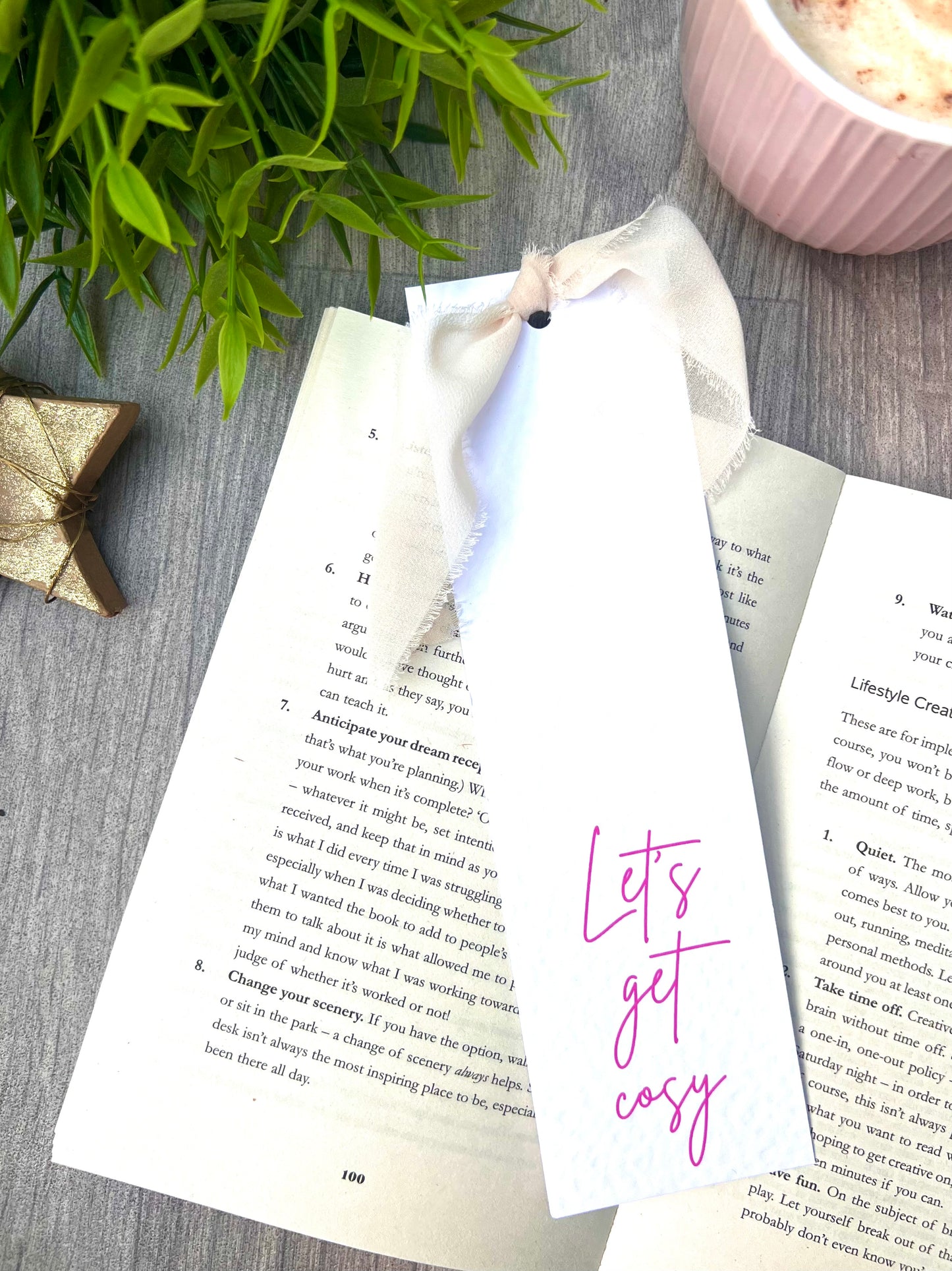 Let’s Get Cosy Bookmark