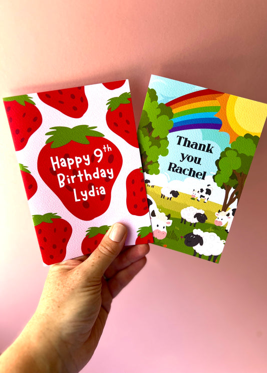 Custom Greetings Card