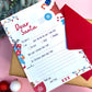 Dear Santa Letter