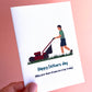 Lawn Stripes Father’s Day Card
