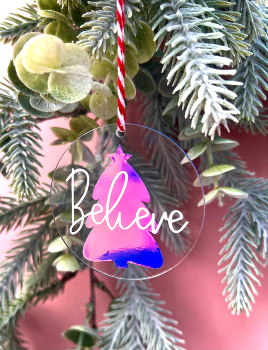 Personalised Christmas Tree Bauble