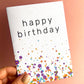 Wildflower Birthday Card