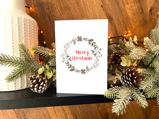 Berries Christmas Card