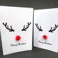 Rudolph Greetings Card